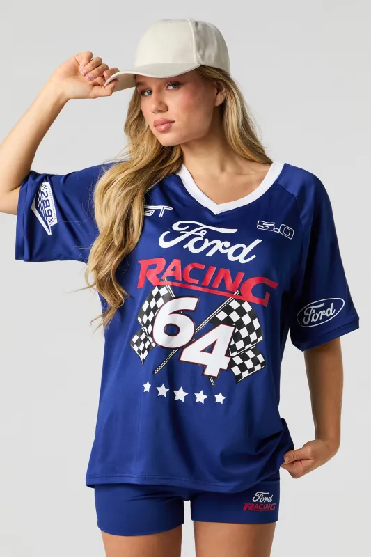 Jersey profilé à imprimé Ford Racing sold by Urban Planet