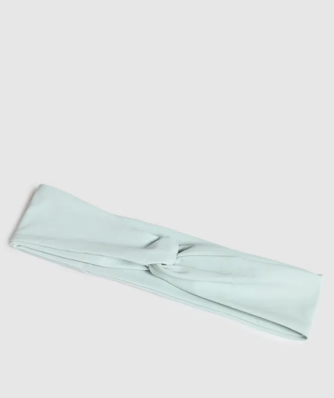 Gymshark Twist Headband - Morning Blue sold by Gymshark
