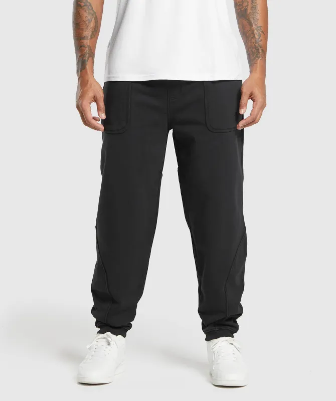 Gymshark Heavyweight Joggers - Black sold by Gymshark