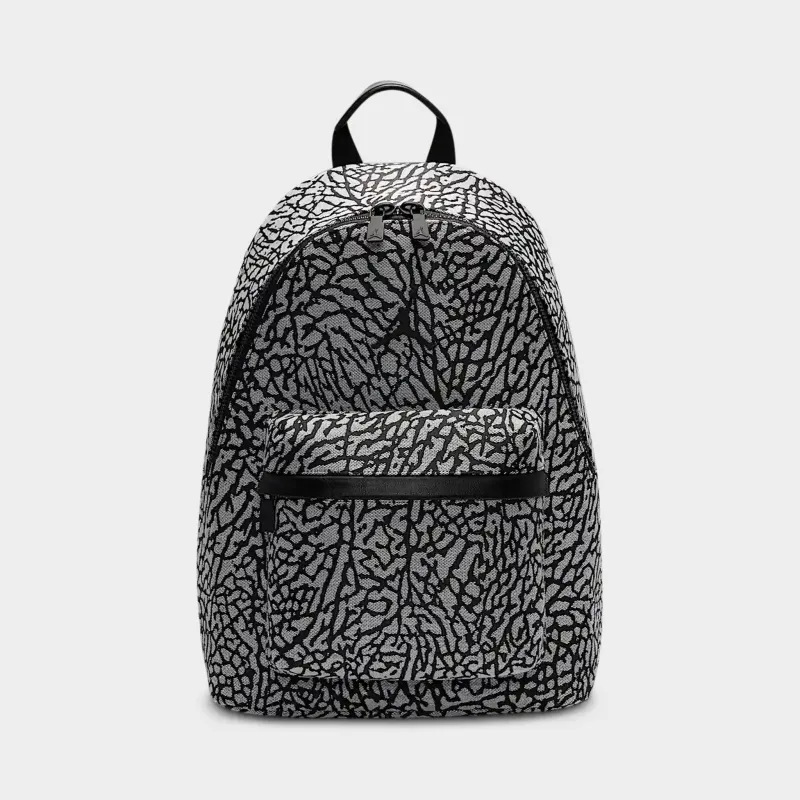 Jordan Icon Backpack Black / Elephant Print sold by JD Sports