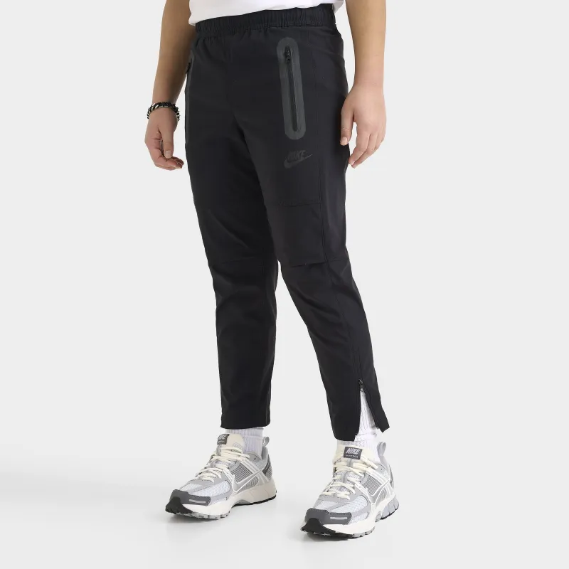 Nike Sportswear Junior Boys' Tech Woven Joggers Black / Black - Black sold by JD Sports