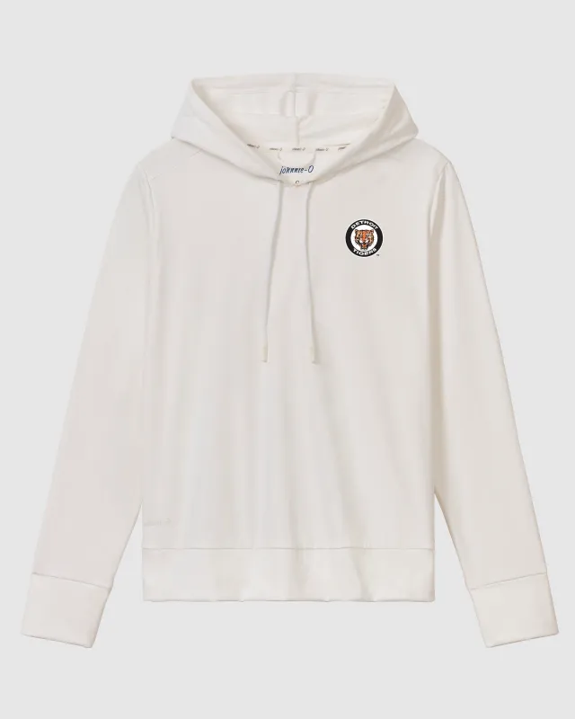 Women's Detroit Tigers Nalla Performance Hoodie - Cooperstown Logo sold by Johnnie-O