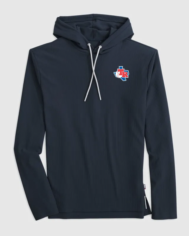Texas Rangers Hoppin Performance Hoodies - Cooperstown Logo sold by Johnnie-O
