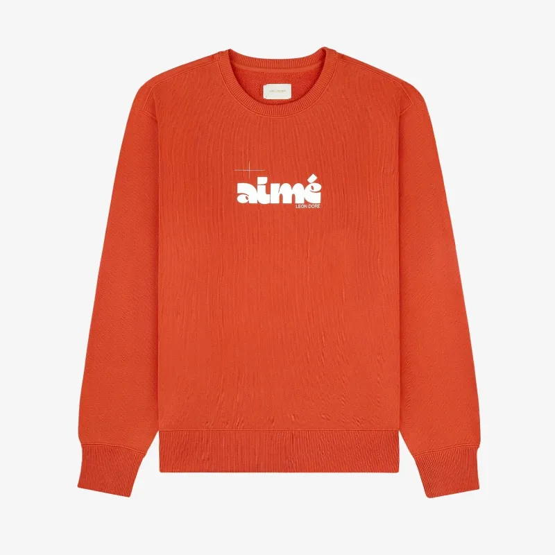 Drafting Logo Crewneck Sweatshirt sold by Aime Leon Dore