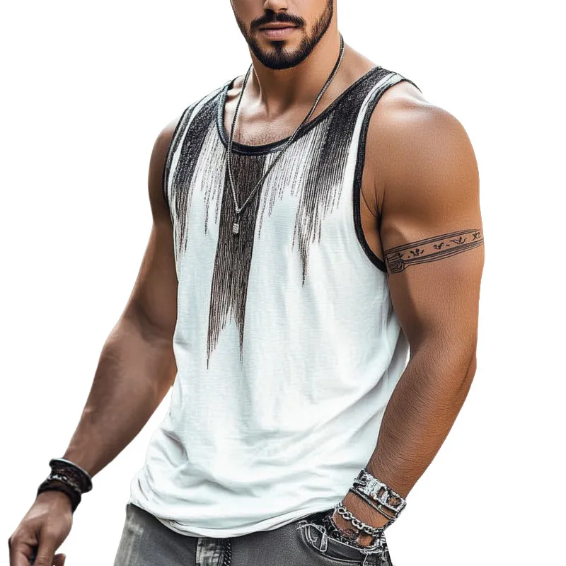 Men's Summer Comfortable Cool Tank Top MTA2865C8U sold by Manly