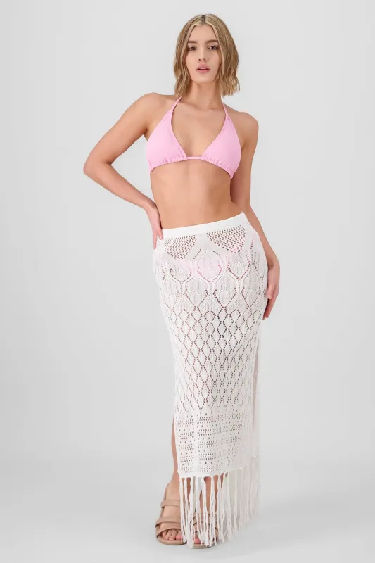 Falda crochet salida sold by Shasa