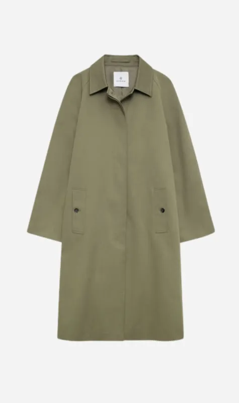 Anine Bing | Randy Oversized Trench - Olive sold by Sister & Co