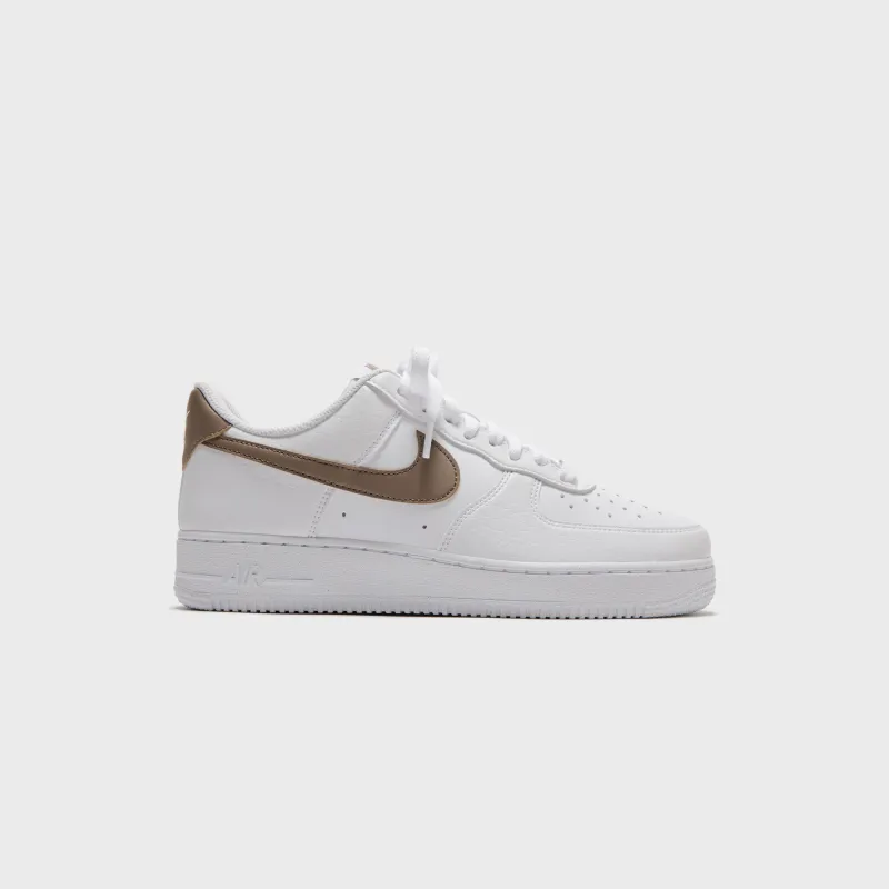 Nike WMNS Air Force 1 '07 - White / Mink Brown sold by Kith