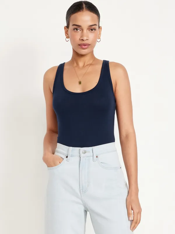 First-Layer Scoop-Neck Tank Top sold by GAP