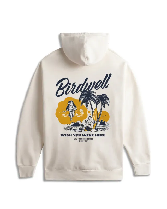 Birdwell Daydreamin' Birdie Hoodie - BONE sold by Sun Diego Boardshops