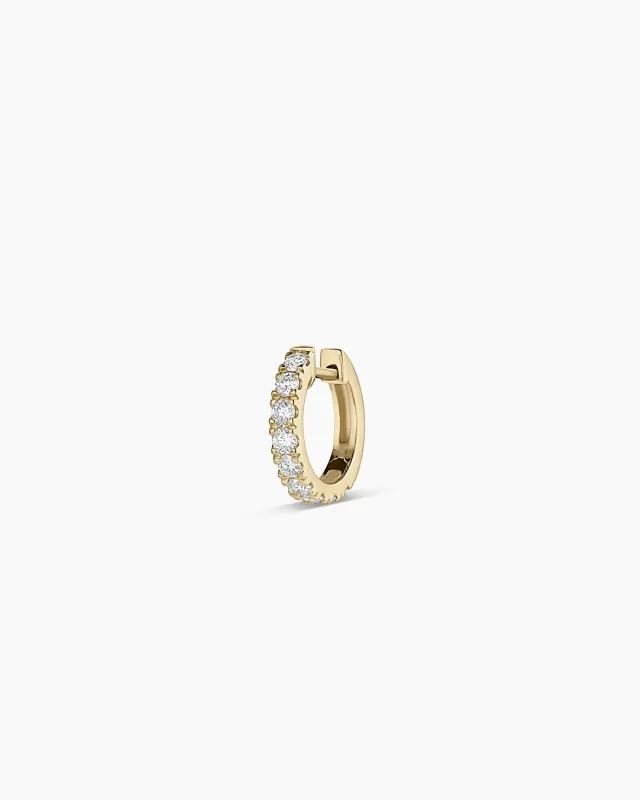 Lab Grown Diamond Eternity Single Huggie sold by Gorjana