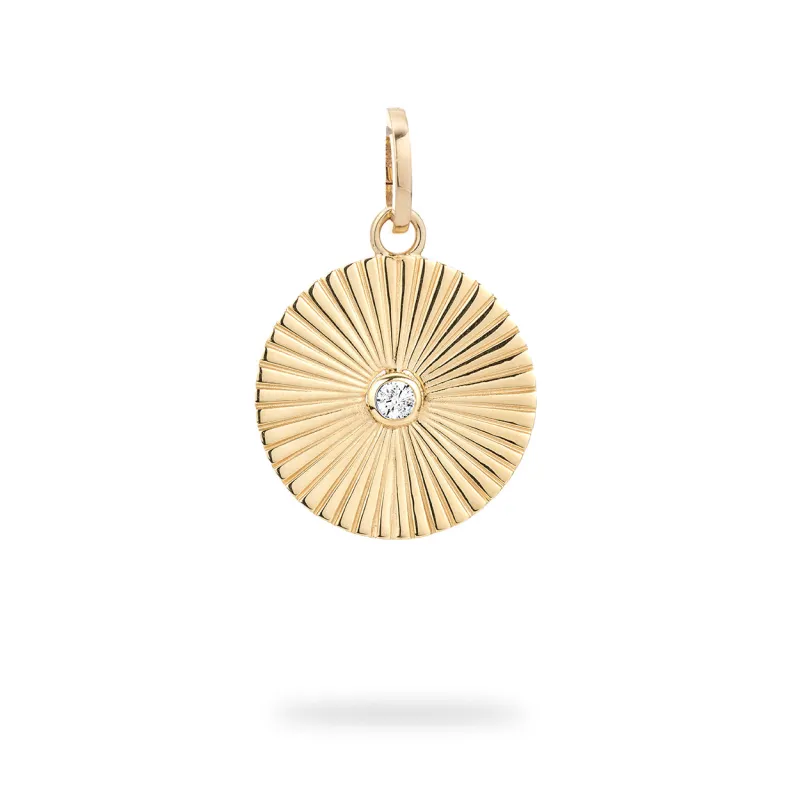 Groovy Diamond Rays Hinged Charm sold by Adina Reyter