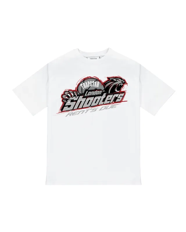 Trapstar x Nemzzz Shooters Tee - White sold by Trapstar London