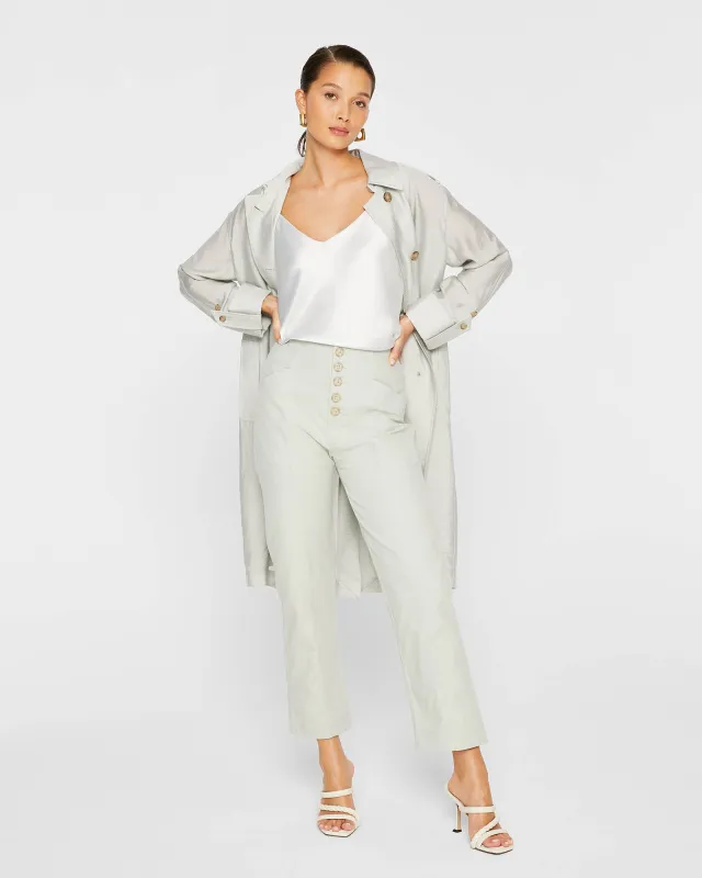 Button Front Utility Pants sold by Club Monaco