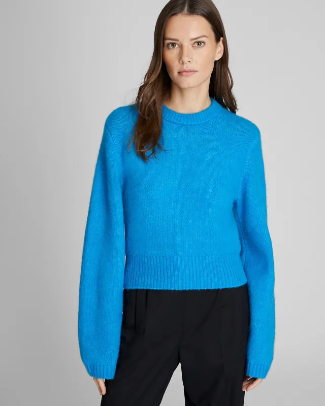 Cropped Relaxed Crewneck sold by Club Monaco