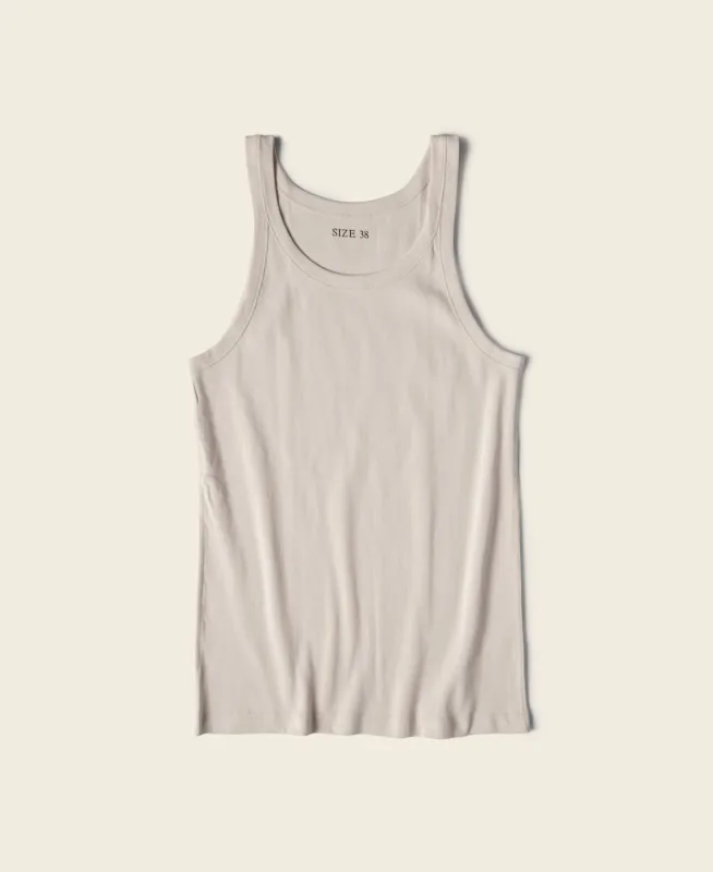 Military Cotton Tank Top - Apricot sold by Bronson Mfg.