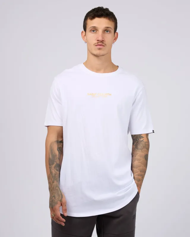 Latitude Tee White sold by edge clothing