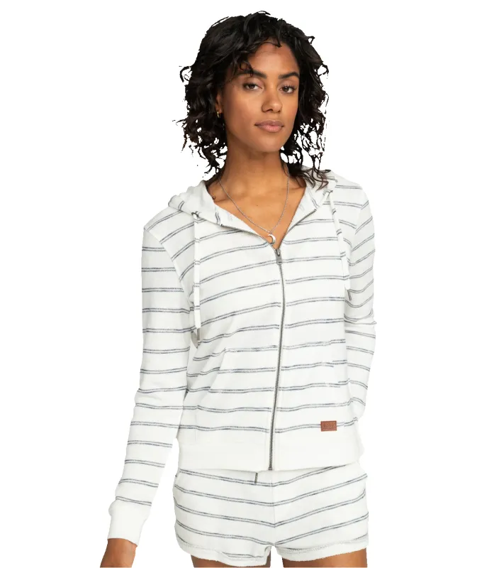 Perfect Wave Striped Zip-Up sold by Roxy
