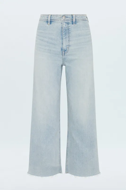 PETITE Penny Crop High Rise Wide Leg Jean - Collective sold by pistola