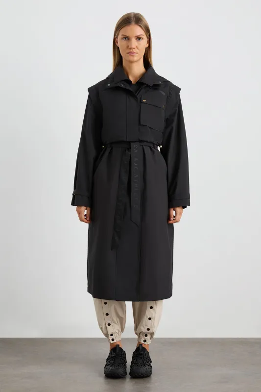 Convertible Belted Trench 703 sold by Aje