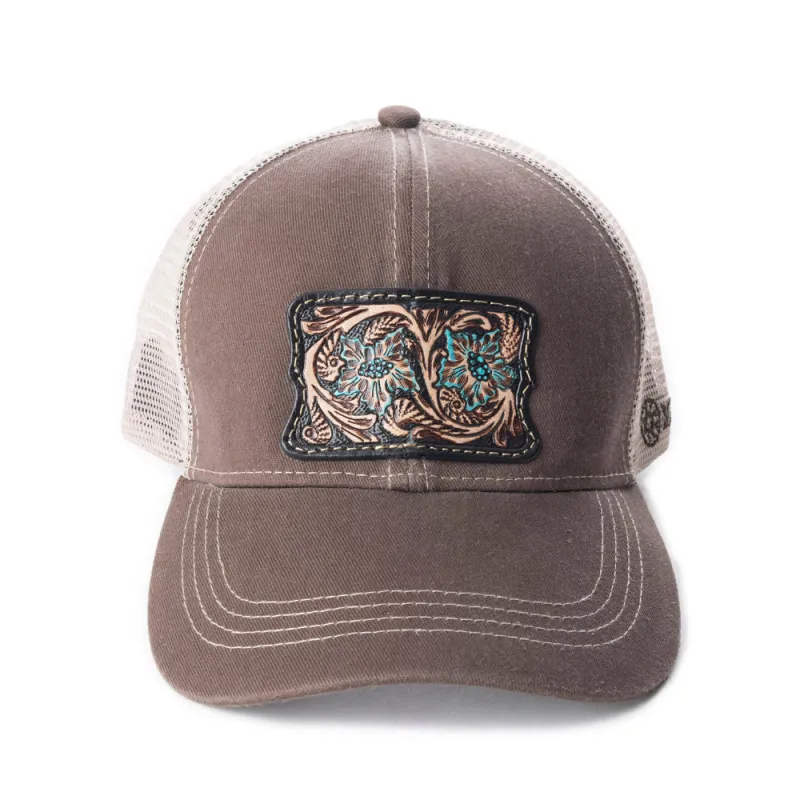 Jenson Hill Cap In Dark Grey sold by Myra Bag