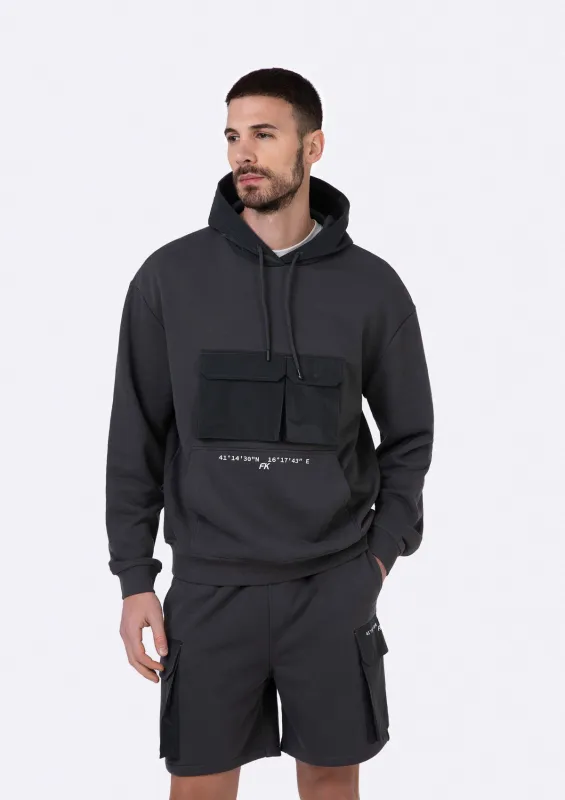Cargo hooded sweatshirt sold by F**K Official