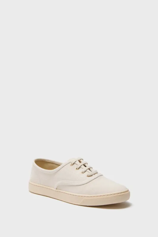 Ivory Canvas Bea Sneakers sold by Tuckernuck