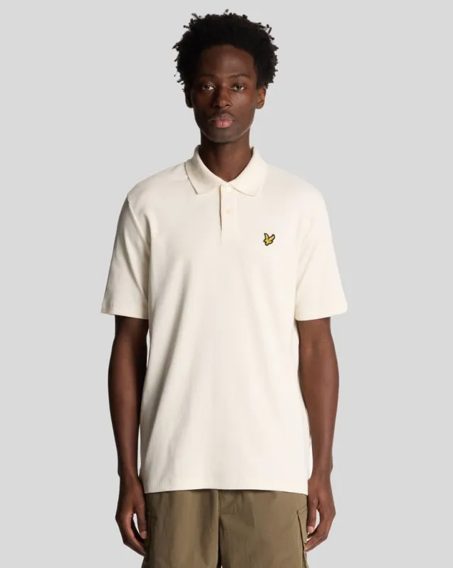 Ribbed Polo Shirt sold by Lyle & Scott