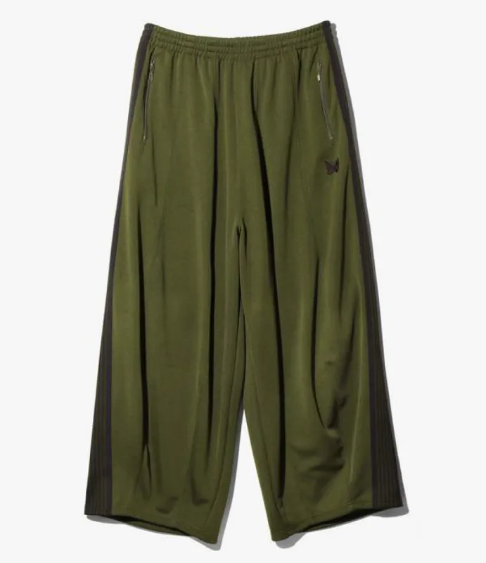 Needles H.D. Poly Smooth  Track Pant - Olive on Garmentory sold by Garmentory