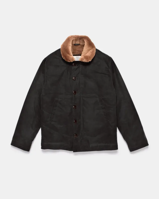 N-1 Deck Jacket - Black Kodiak sold by Dehen 1920