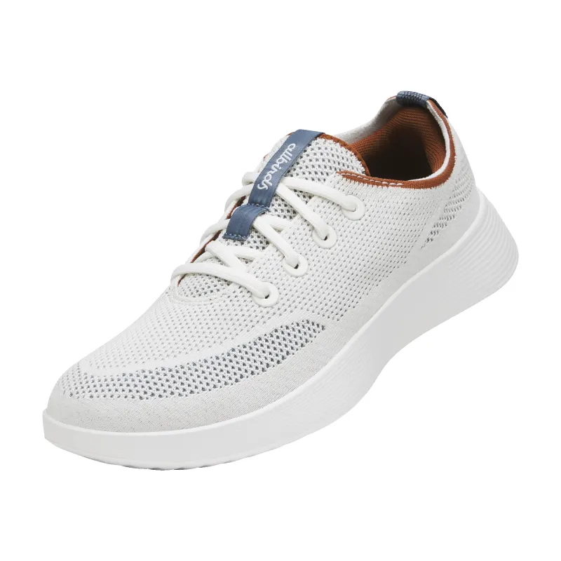 Men's Tree Runner Go - Natural White/Rustic Orange (Blizzard Sole) sold by allbirds