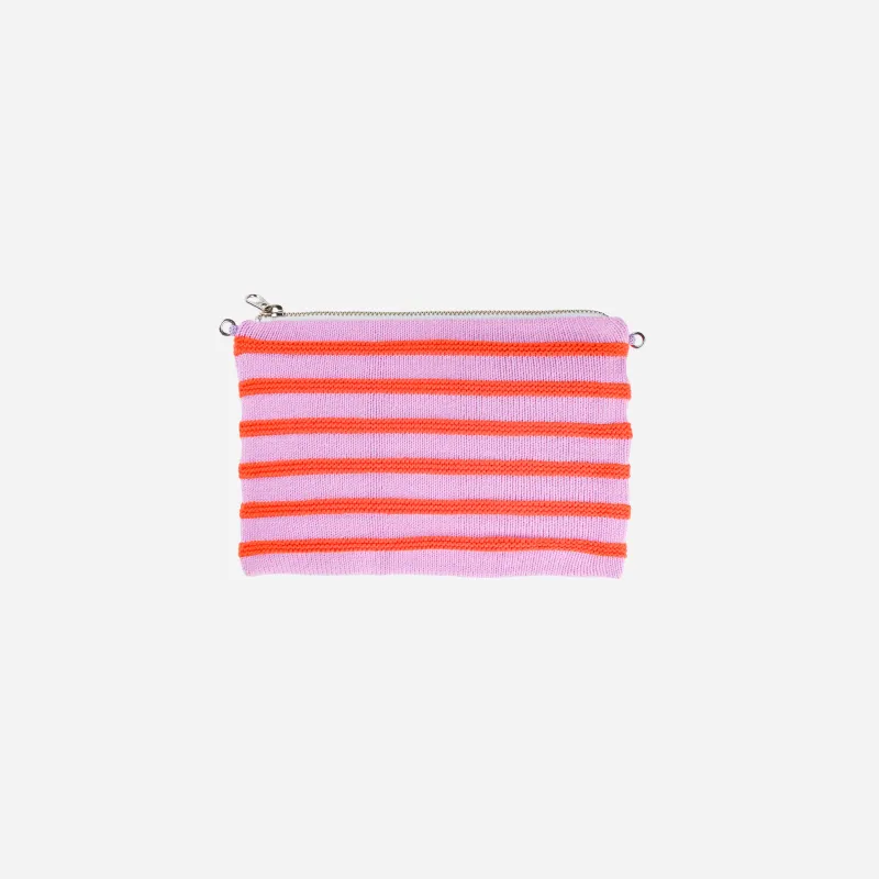 Super Stripe Knit Pouch sold by Verloop LLC