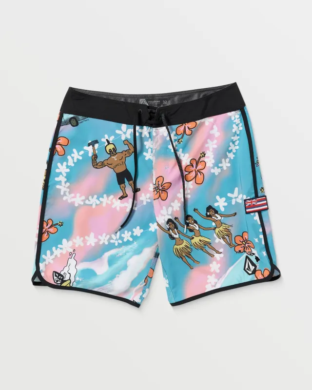 Men's Featured Artist Drew Toonz Scallop Mod sold by Volcom