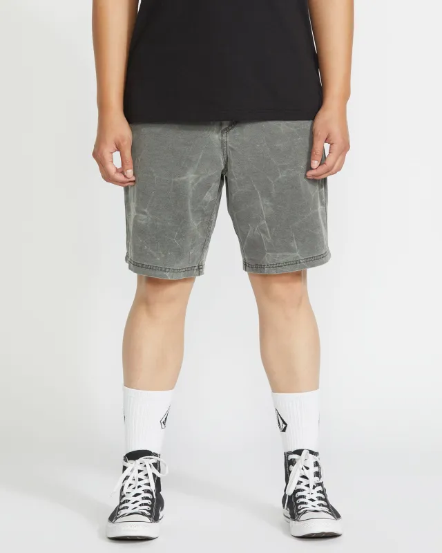Men's Stone Faded Hybrid Shorts sold by Volcom
