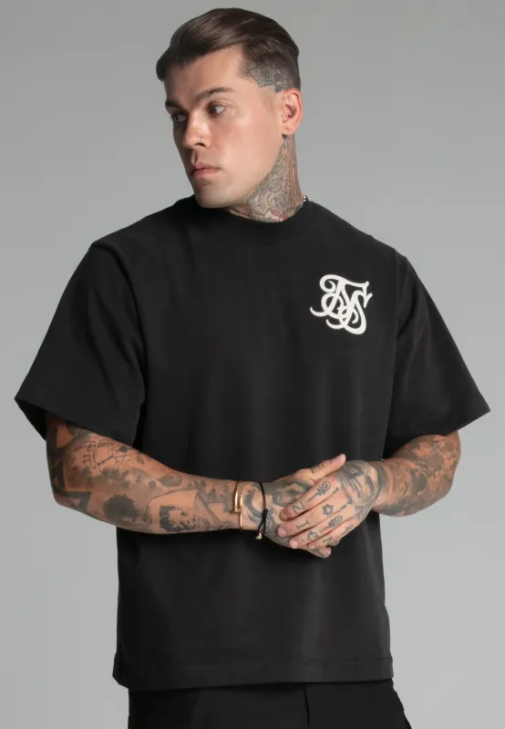 Black Logo T-Shirt sold by Siksilk