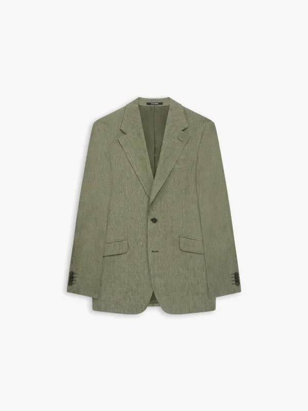 The Portobello Slim Linen Blazer sold by T.M.Lewin