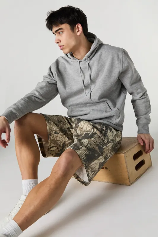 Classic Longline Fleece Short sold by Urban Planet