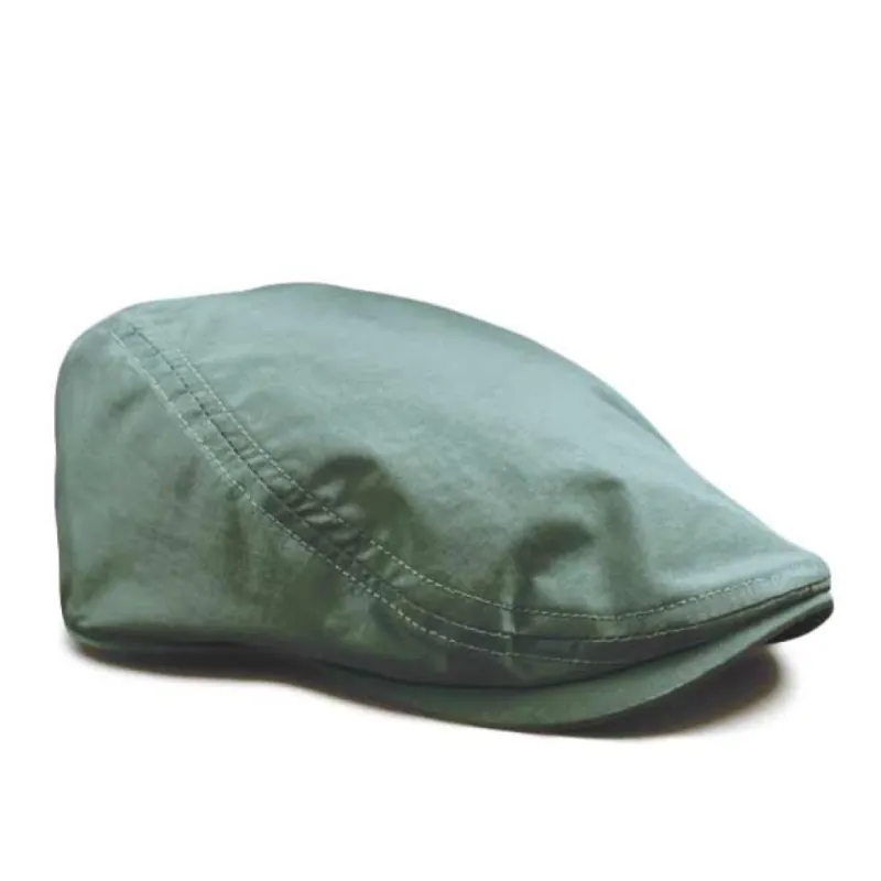 The Repel Single Panel Boston Scally Cap - OD Green sold by Boston Scally