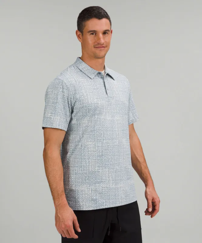 Snap Front Performance Short Sleeve Polo Shirt sold by Lululemon