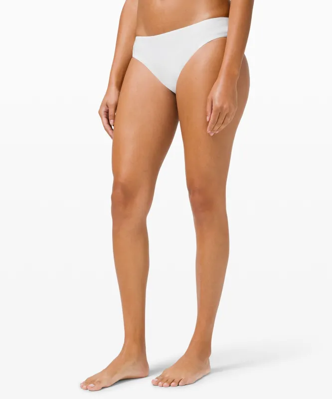 Waterside Mid-Rise Medium Coverage Bikini Bottom sold by Lululemon