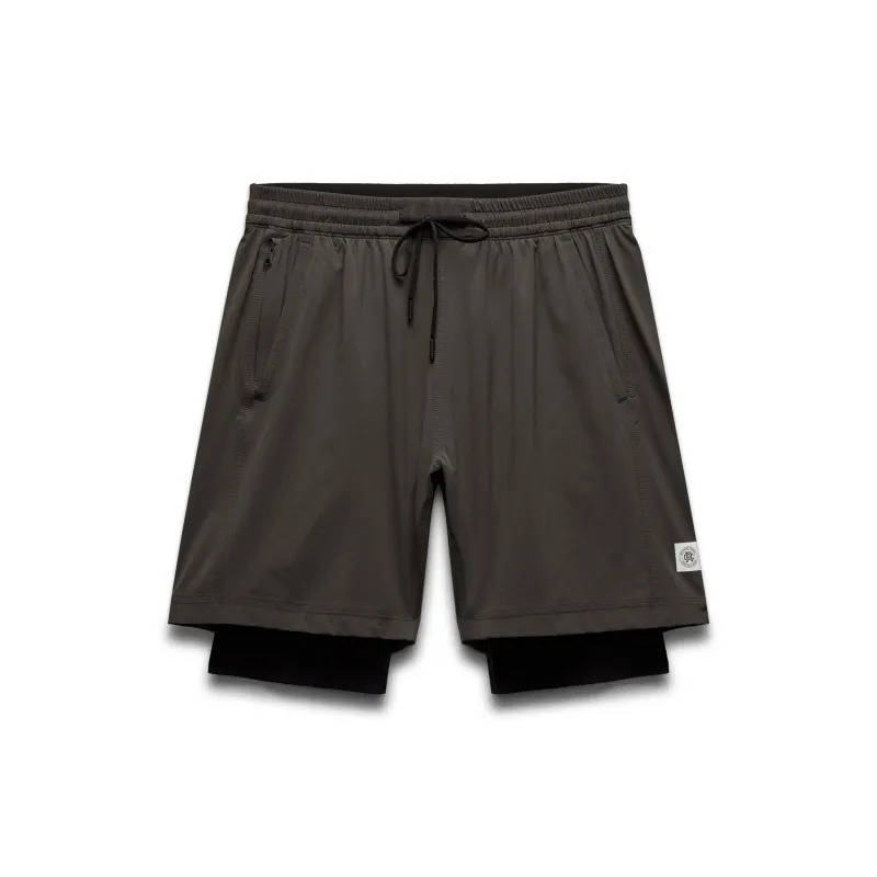 4-Way Stretch Nylon Combo Standard Training Short 7” sold by Reigning Champ