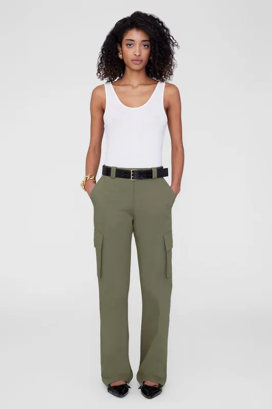 Dayton Cargo Pant - Olive sold by Anine Bing