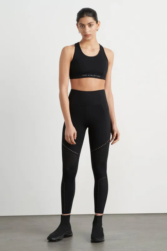 High Rise Perforated 7/8 Legging 227 sold by Aje