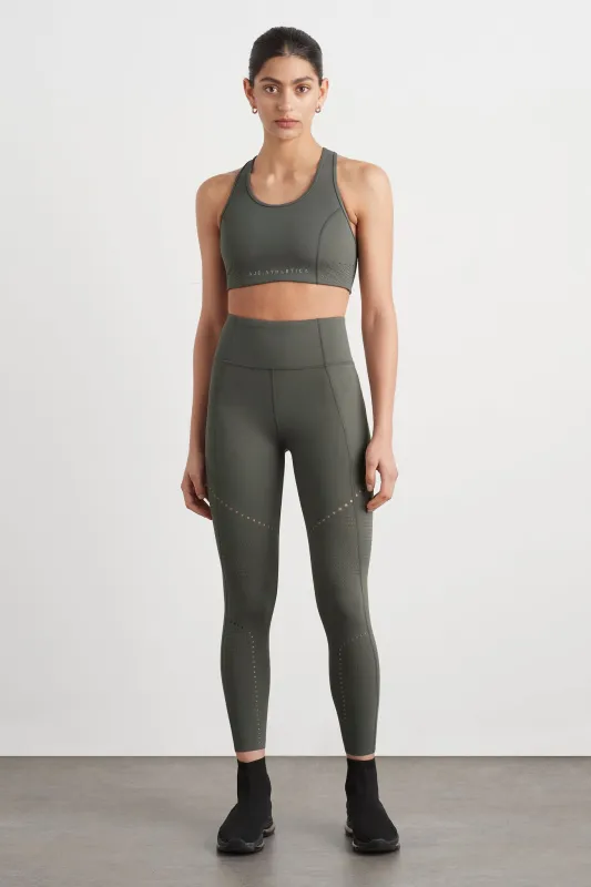High Rise Perforated 7/8 Legging 227 sold by Aje