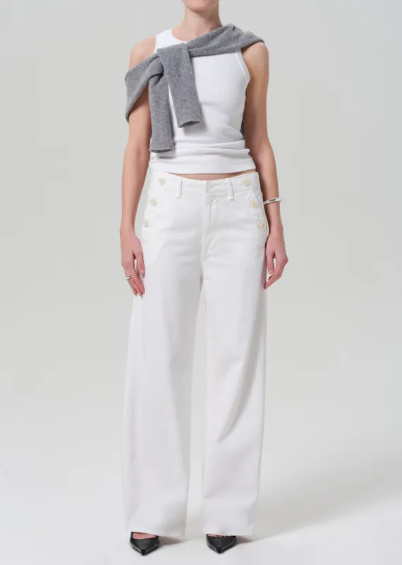 Boardwalk Trouser in Soft White sold by Citizens Of Humanity