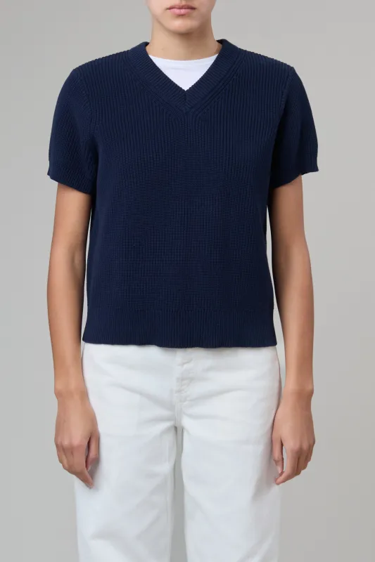 Hotel Sweater in Navy sold by Still Here