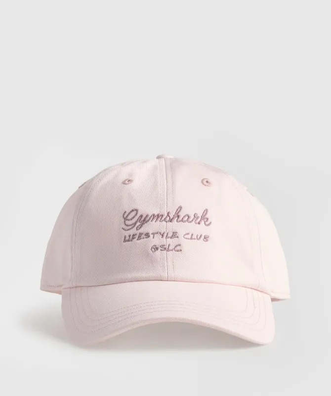 Gymshark Script Cap - Muted Pink sold by Gymshark
