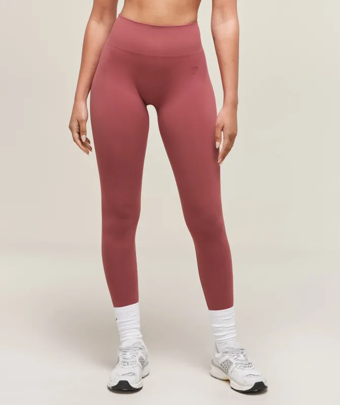 Gymshark Soft Sculpt Leggings - Washed Berry Pink sold by Gymshark
