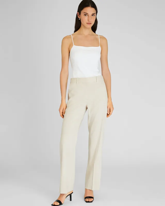 Straight Fit Linen Trouser sold by Club Monaco
