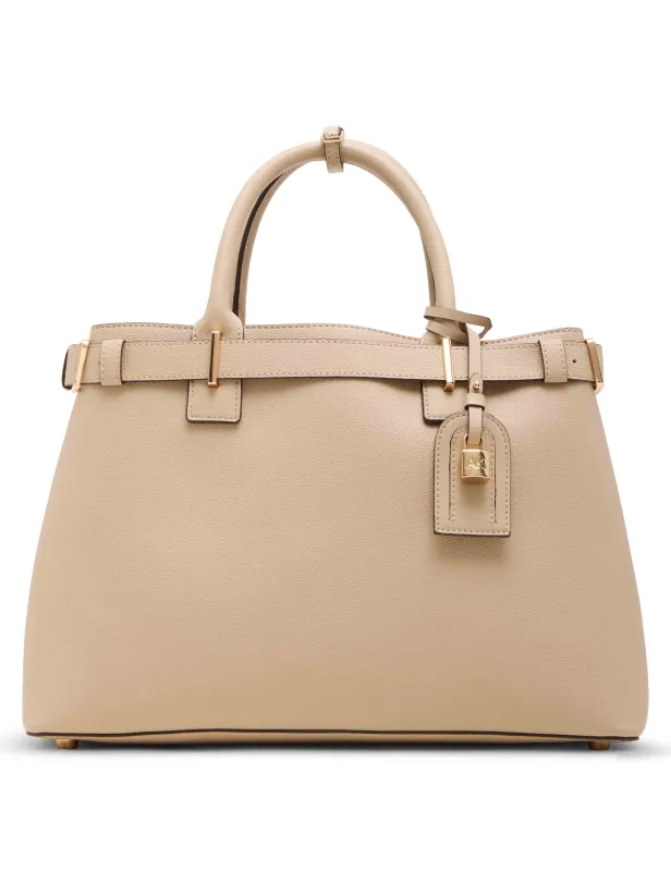 Belted Satchel with Convertible Strap sold by Anne Klein